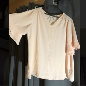 Blush blouse